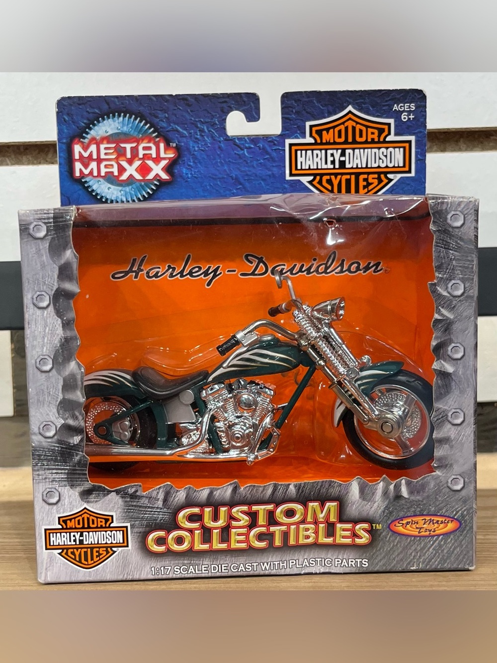 Harley Davidson Metal Maxx Springer Softail die-cast collectible vintage